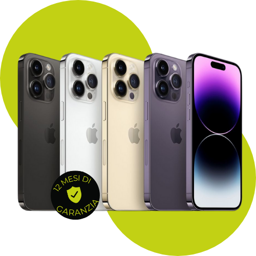 Offerta Limitata – iPhone 14 Pro 128GB | Ricondizionato Premium + Garanzia 12 Mesi